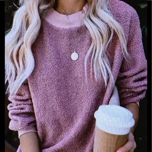 •Terry Sherpa Sweatshirt